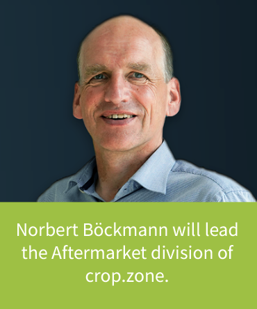 Norbert Böckmann will lead the Aftermarket division of crop.zone.