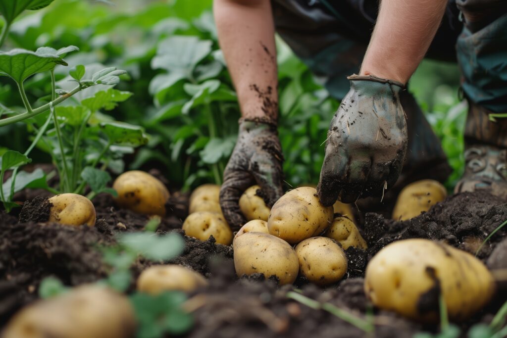 A successful potato harvest requires the right siccation and sustainable methods.