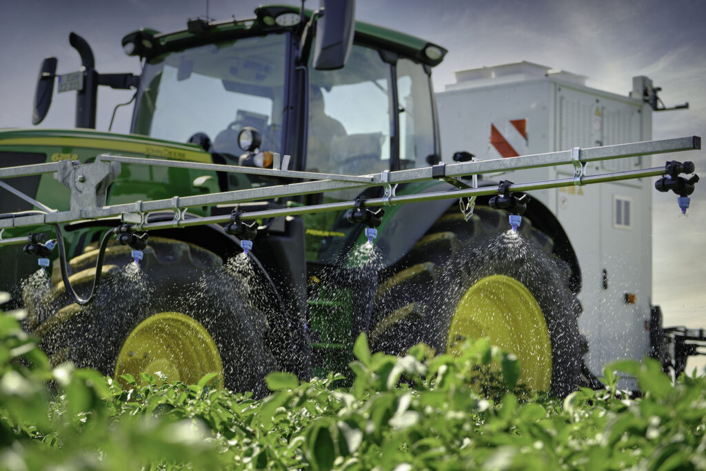 potato haulm destruction with crop.zone technology